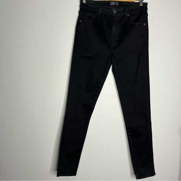 Abercrombie & Fitch Simone High Rise Super Skinny Black Jeans, size 29/8R - Picture 2 of 12